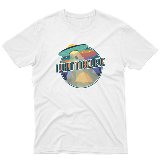 I Want To Believe Men's T-shirt | White