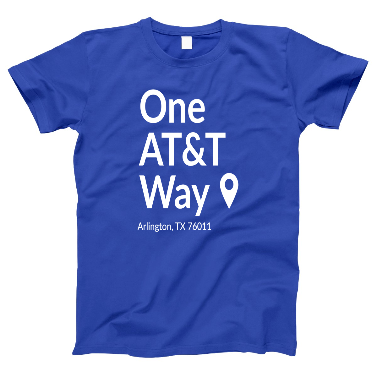 Dallas Football Stadium  Women's T-shirt | Blue