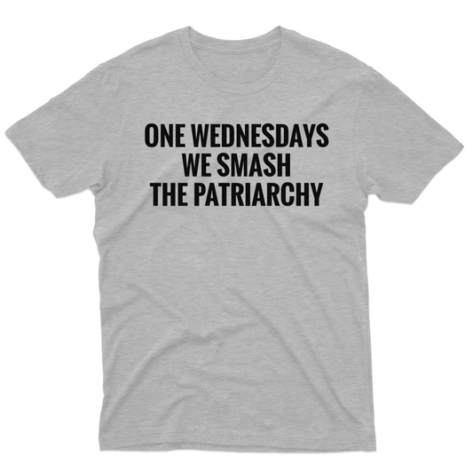Smash The Patriarchy Men's T-shirt | Gray