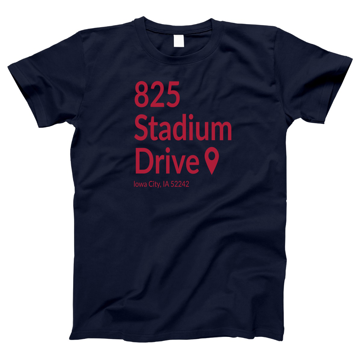 Iowa Football Stadium Women's T-shirt | Navy