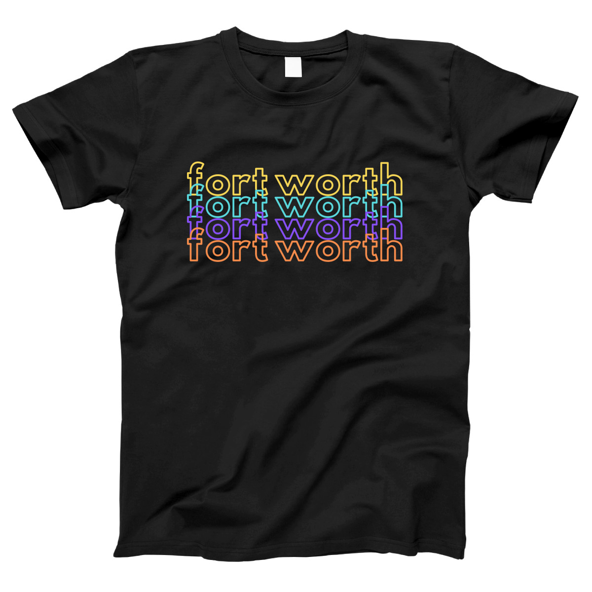 Fort Worth Women's T-shirt | Black
