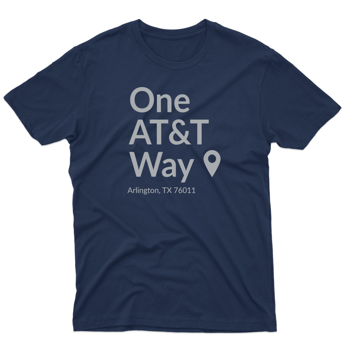 Dallas Football Stadium  Men's T-shirt | Navy