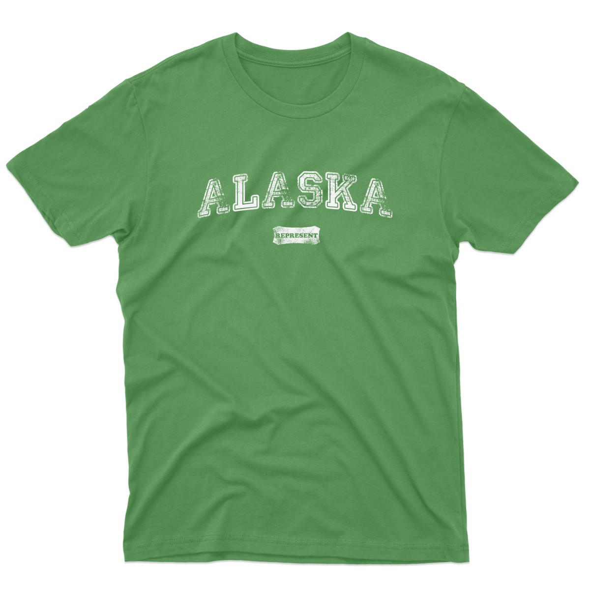 Alaska Represent Men's T-shirt | Green