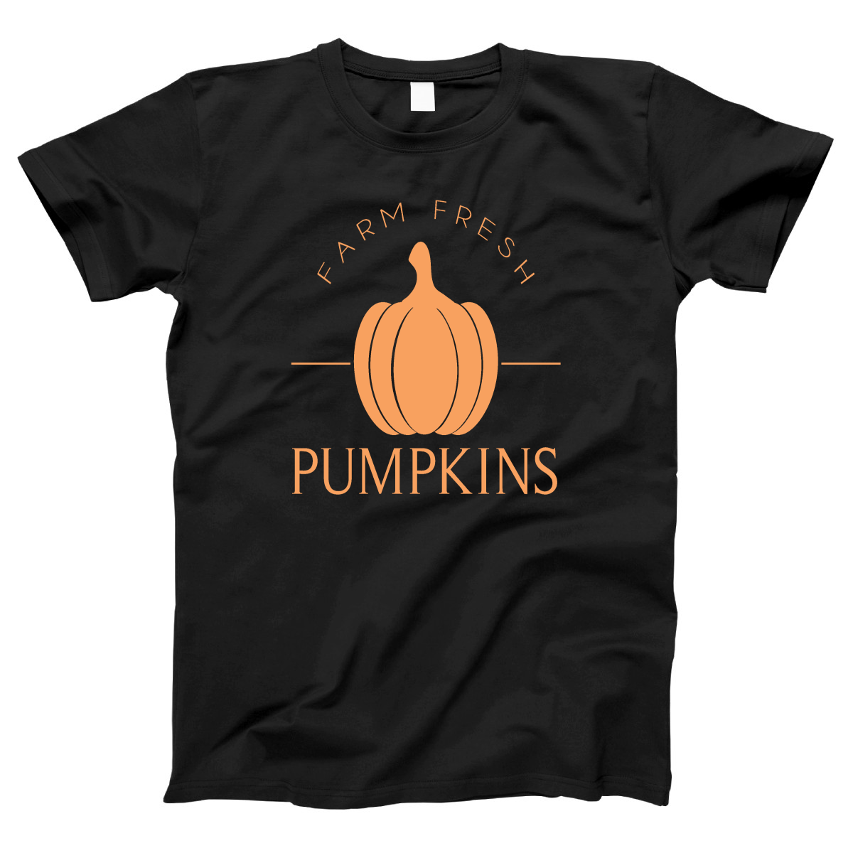 Farm Fresh Pumpkins Women's T-shirt | Black