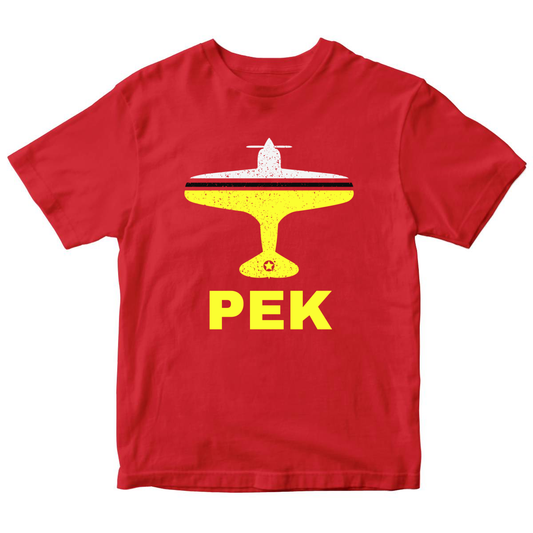 Fly Beijing PEK Airport Kids T-shirt