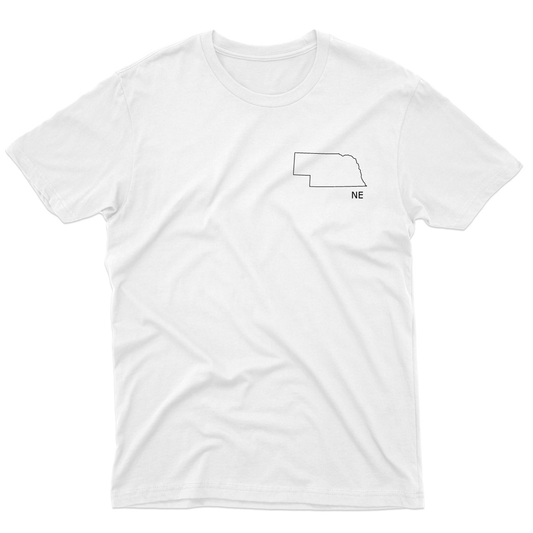 Nebraska Men's T-shirt | White