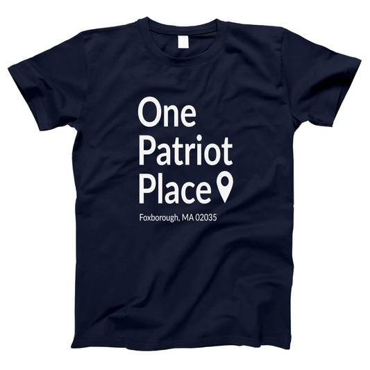 New England Football Stadium Women's T-shirt | Navy