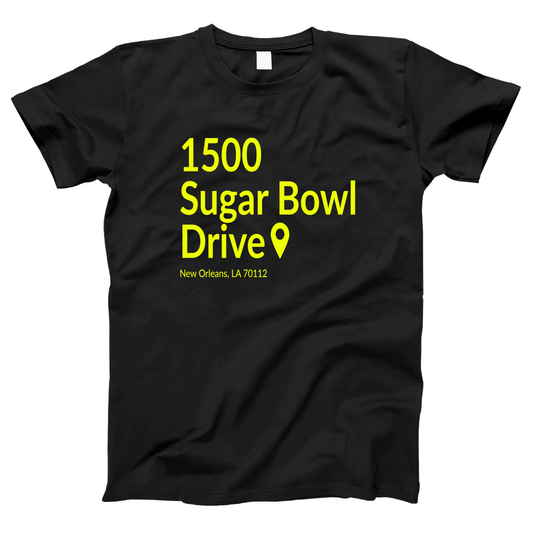 New Orleans Football Stadium Women's T-shirt | Black