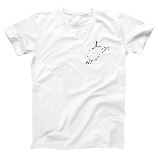 West Virginia Women's T-shirt | White