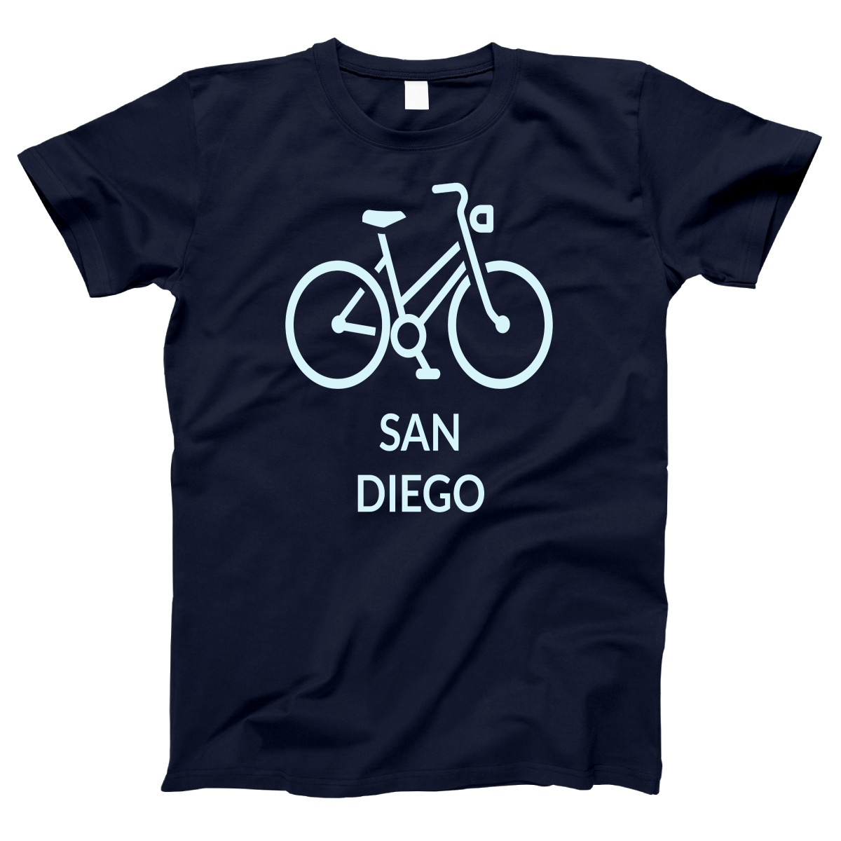 Bike San Diego Represent Women's T-shirt | Navy