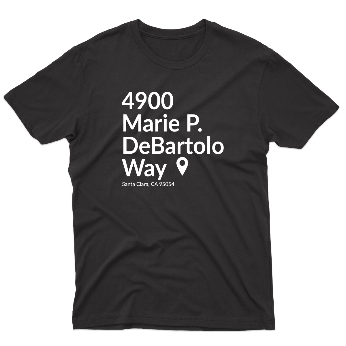 San Francisco Football Stadium Men's T-shirt | Black
