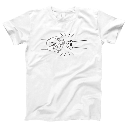 Hand & Paw Women's T-shirt | White