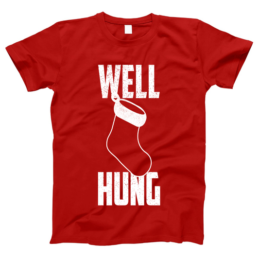 Well Hung Women's T-shirt | Red