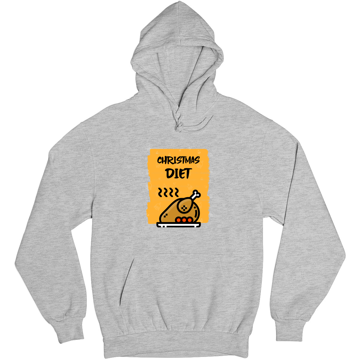 Christmas Diet Unisex Hoodie | Gray