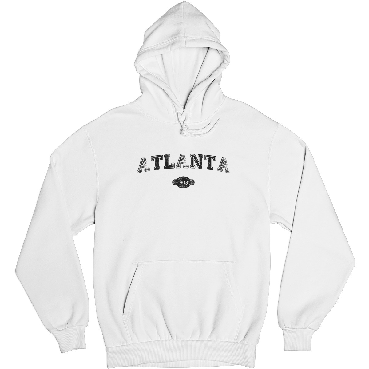 Atlanta 903 Represent Unisex Hoodie | White