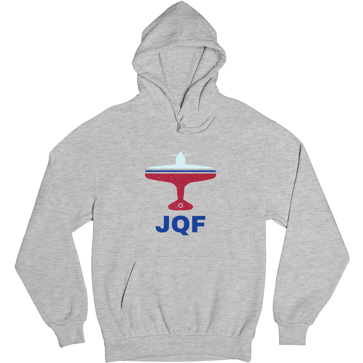 Fly Concord JQF Airport Unisex Hoodie | Gray