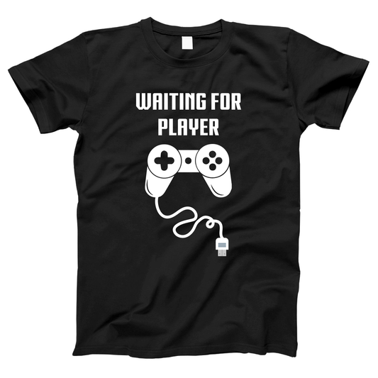 Waiting For Player Maternity Women's T-shirt | Black