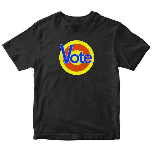 VOTE Removes Stubborn Orange Stains Kids T-shirt | Black