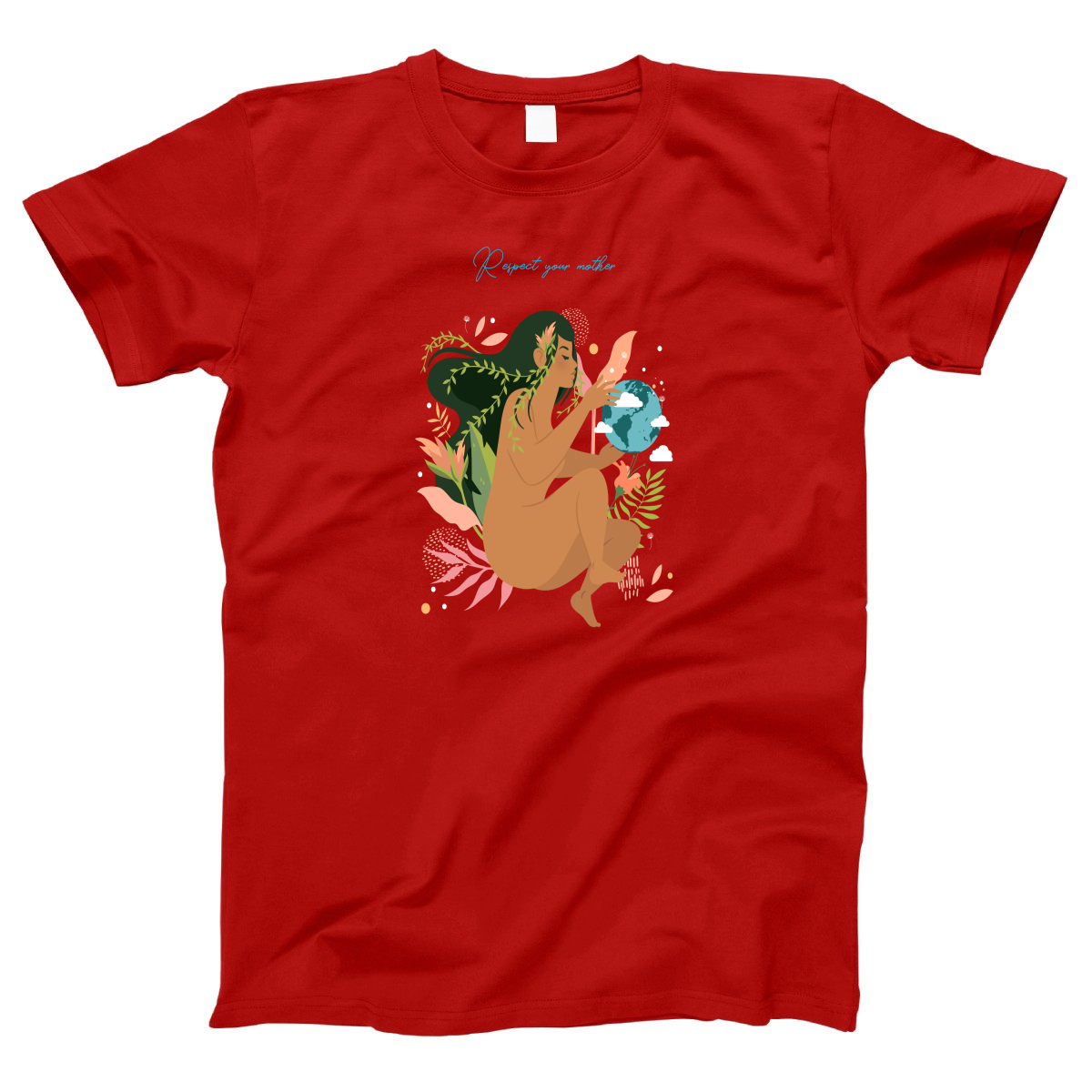 Respect your mother Women's T-shirt | Red