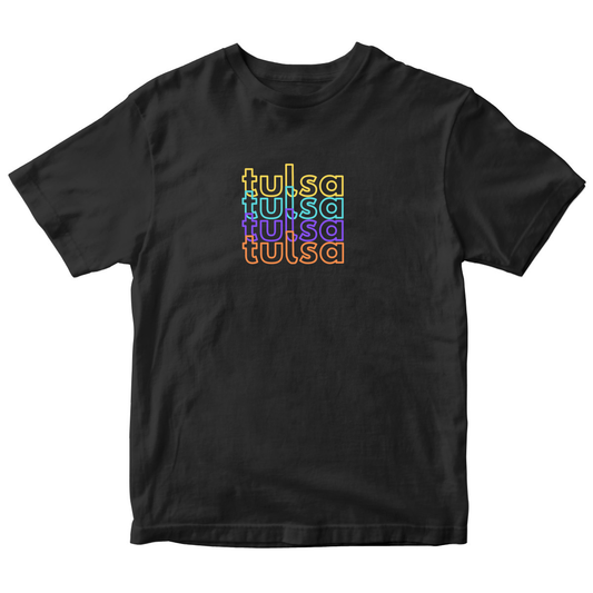 Tulsa Kids T-shirt | Black