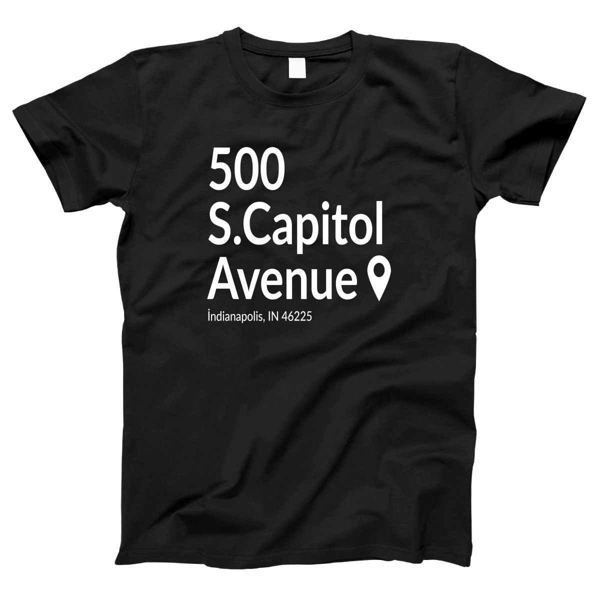 Indianapolis Football Stadium Women's T-shirt | Black