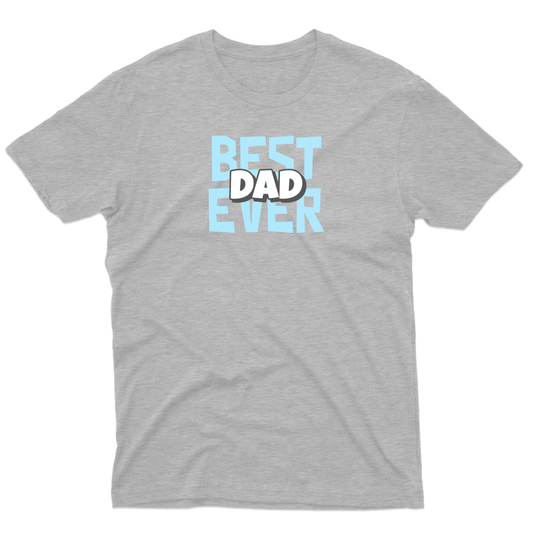 Best Dad Ever Men's T-shirt | Gray