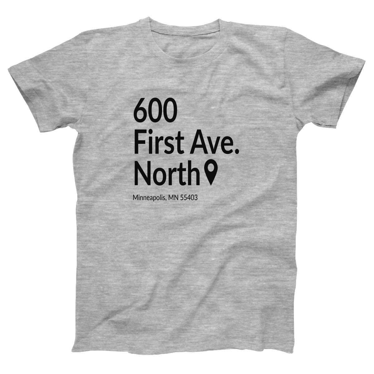 Minnesota Basketball Stadium Women's T-shirt | Gray
