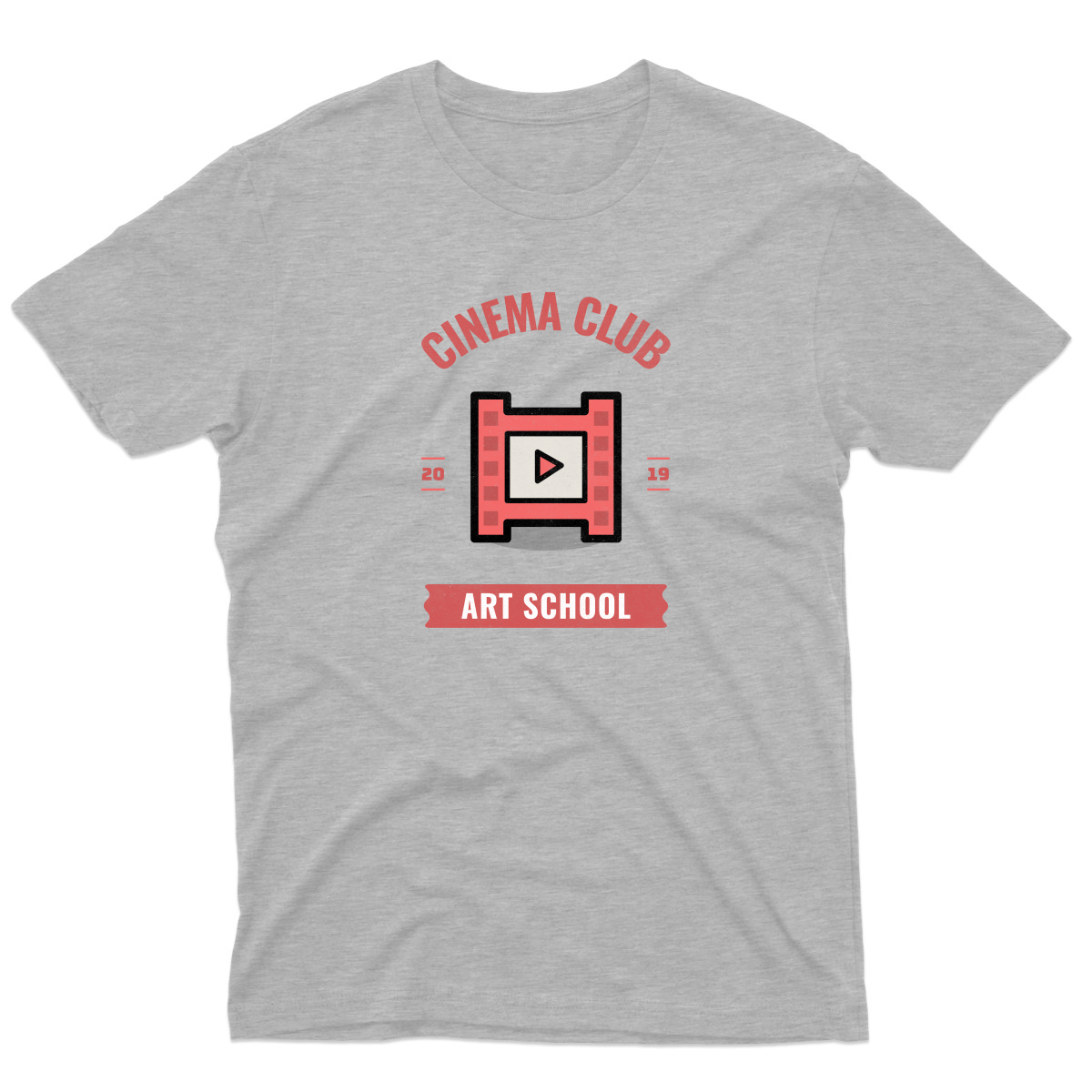 Cinema Club Art School 2020 Men's T-shirt | Gray
