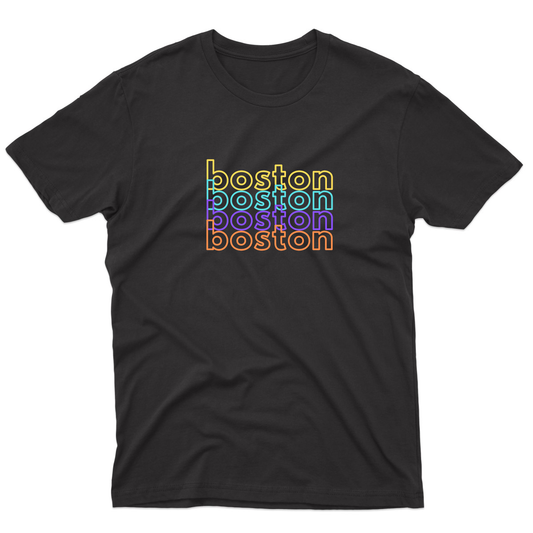 Boston Men's T-shirt | Black