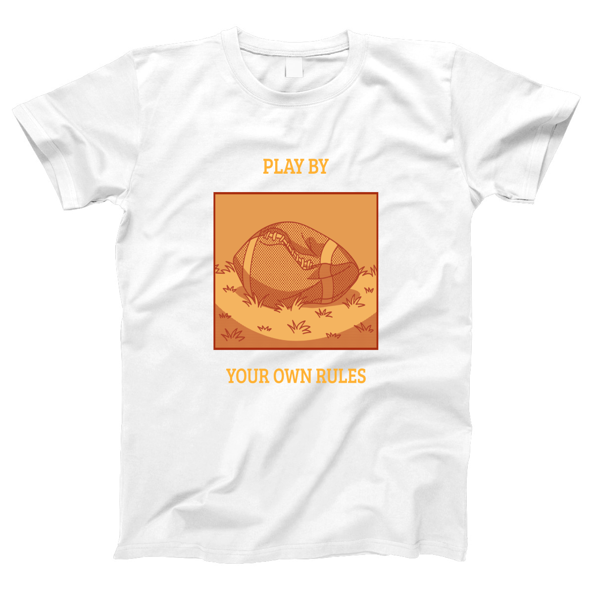 Play By Your Own Rules Women's T-shirt | White