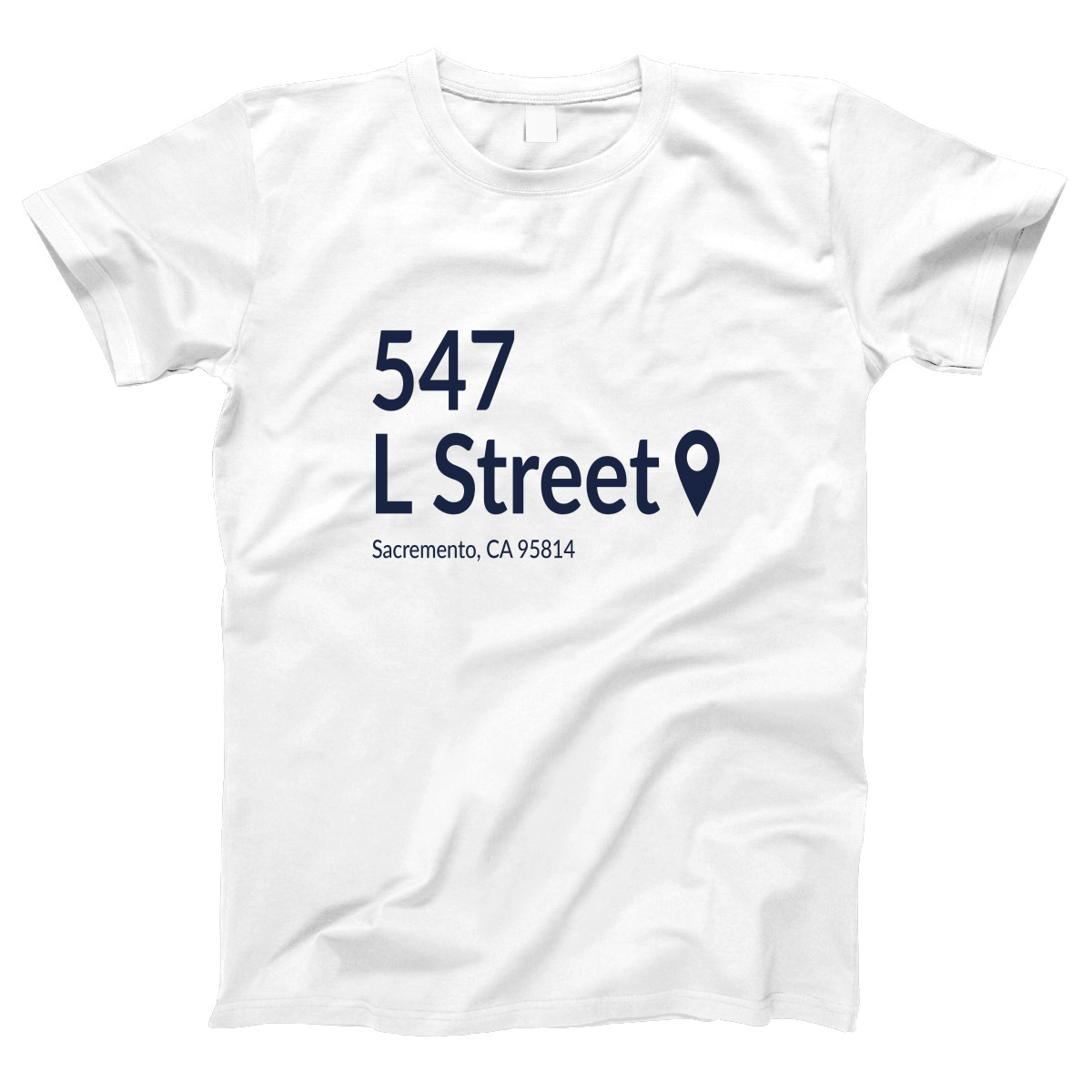 Sacramento Basketball Stadium Women's T-shirt | White