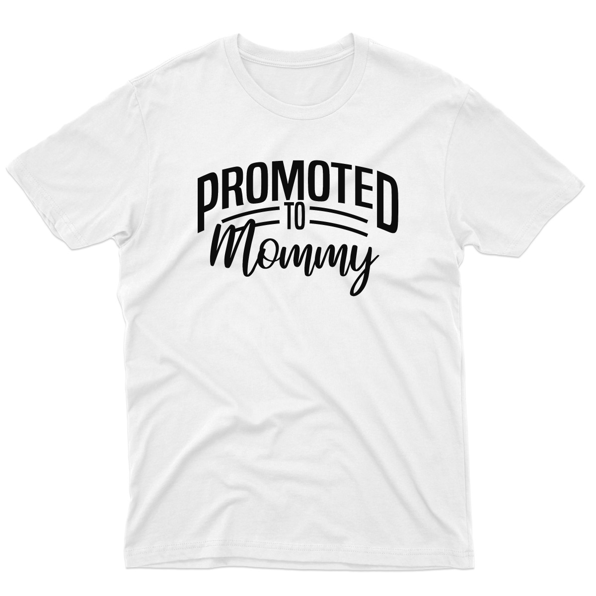 Promoted to Mommy Men's T-shirt | White
