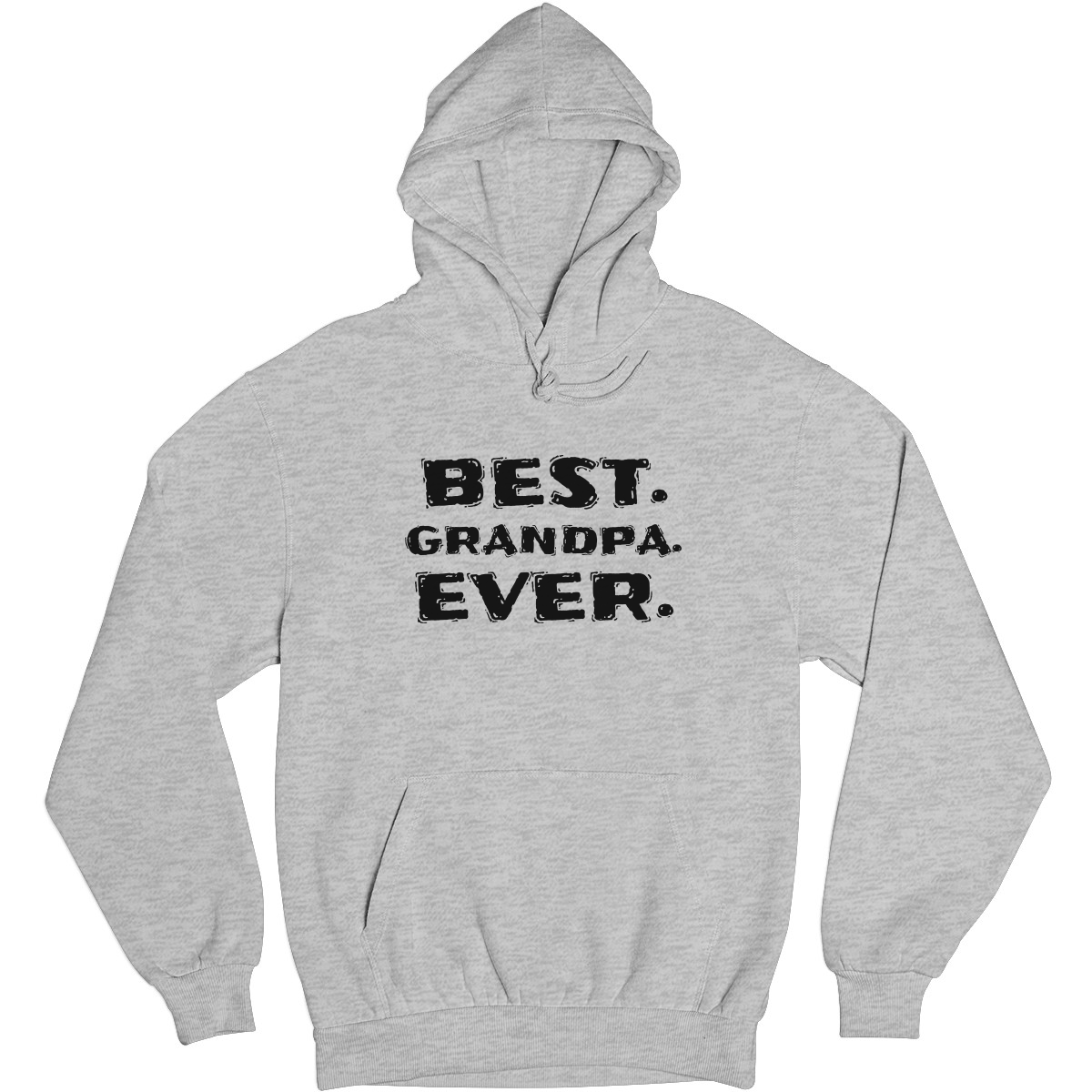Best Grandpa Ever Unisex Hoodie | Gray