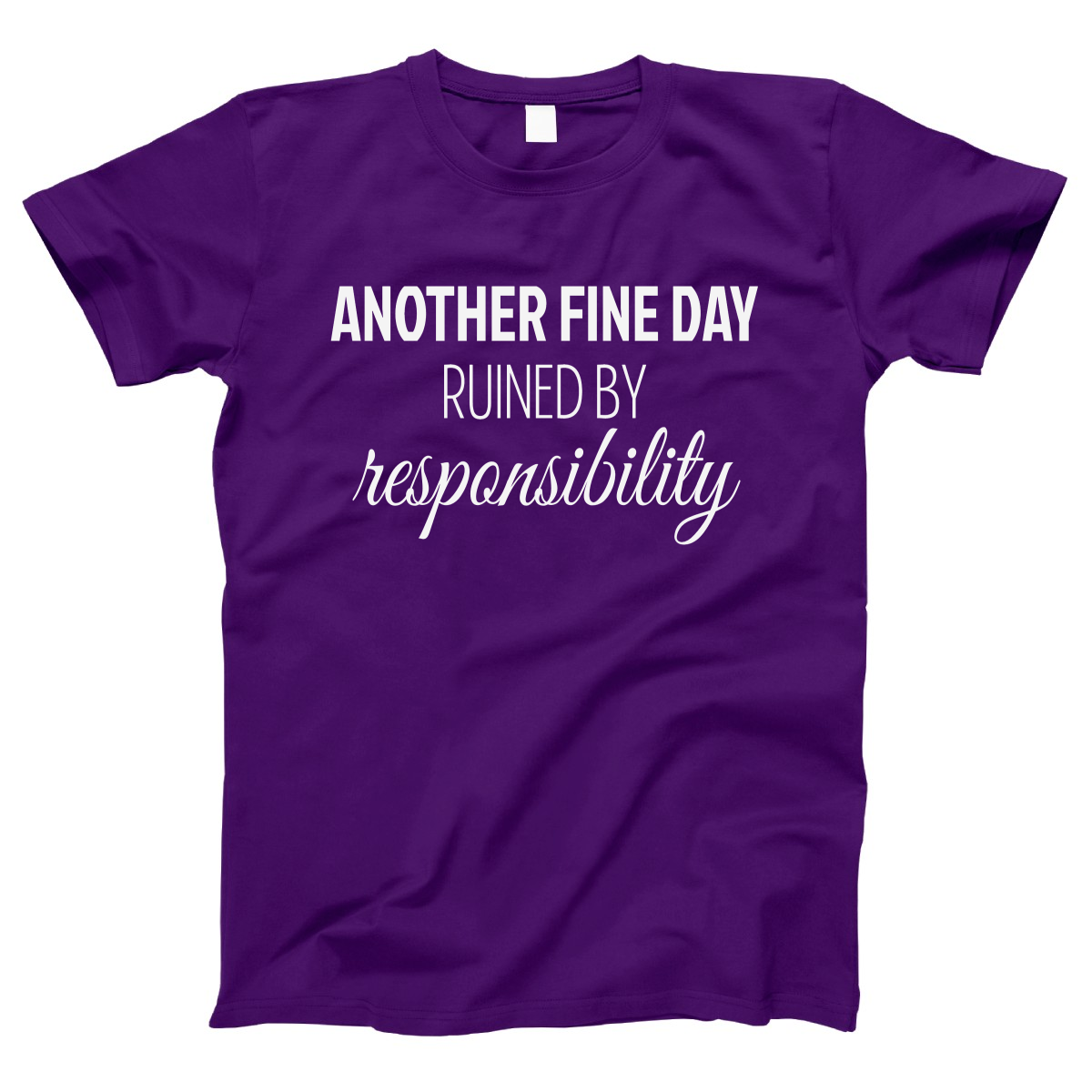 Another Fine Day Women's T-shirt | Purple