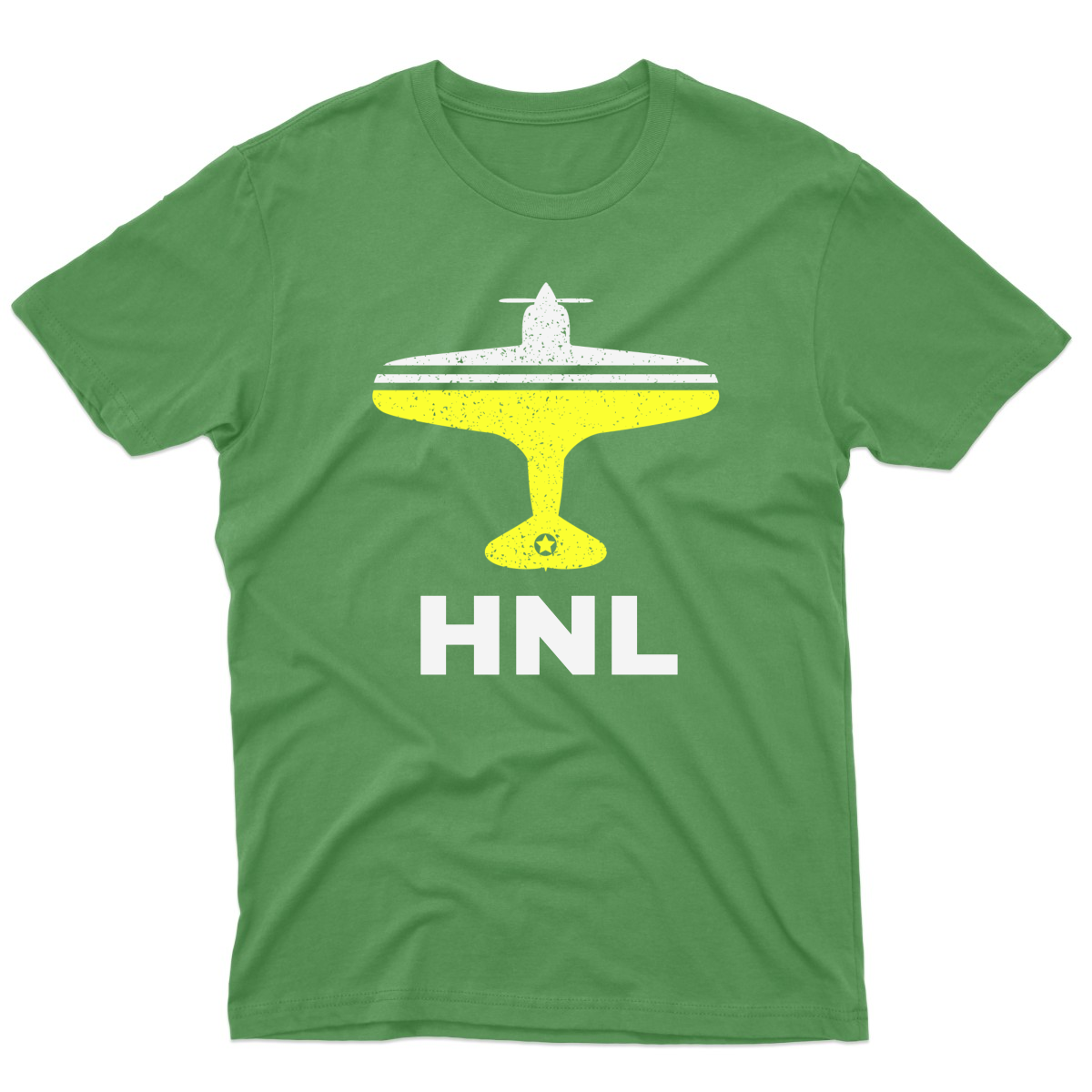 Fly Honolulu HNL Airport Men's T-shirt | Green
