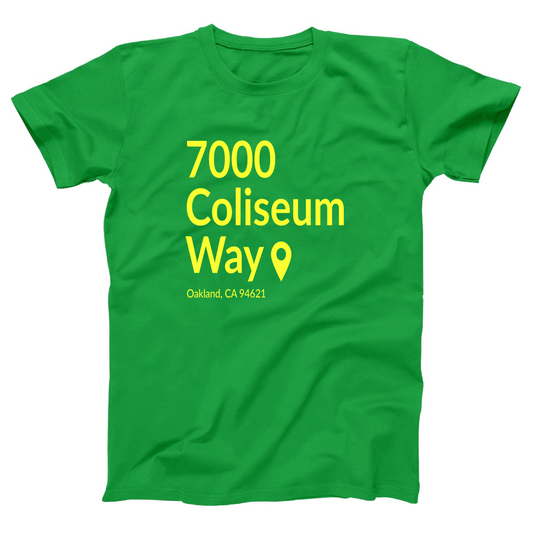 Oakland Baseball Stadium Women's T-shirt | Green