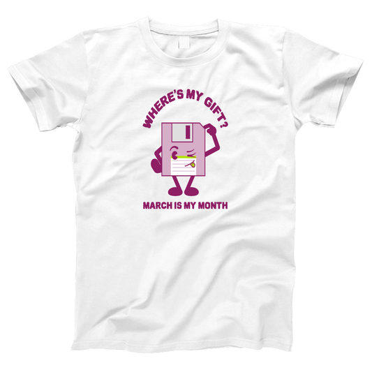 Where is my gift Women's T-shirt | White