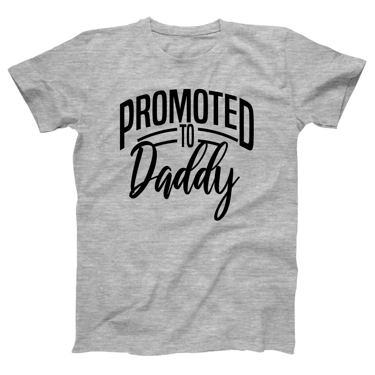 Promoted to daddy Women's T-shirt | Gray