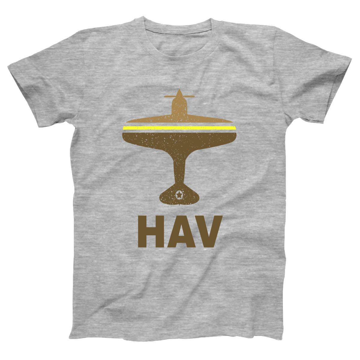 Fly Havana HAV Airport Women's T-shirt | Gray