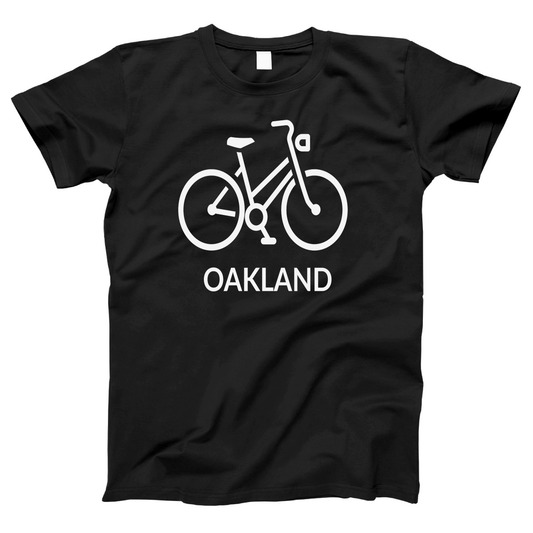 Bike Oakland Represent Women's T-shirt | Black