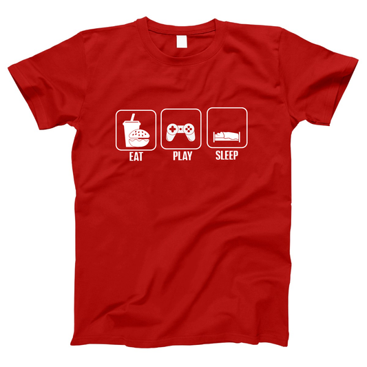 Eat Play Sleep Women's T-shirt | Red