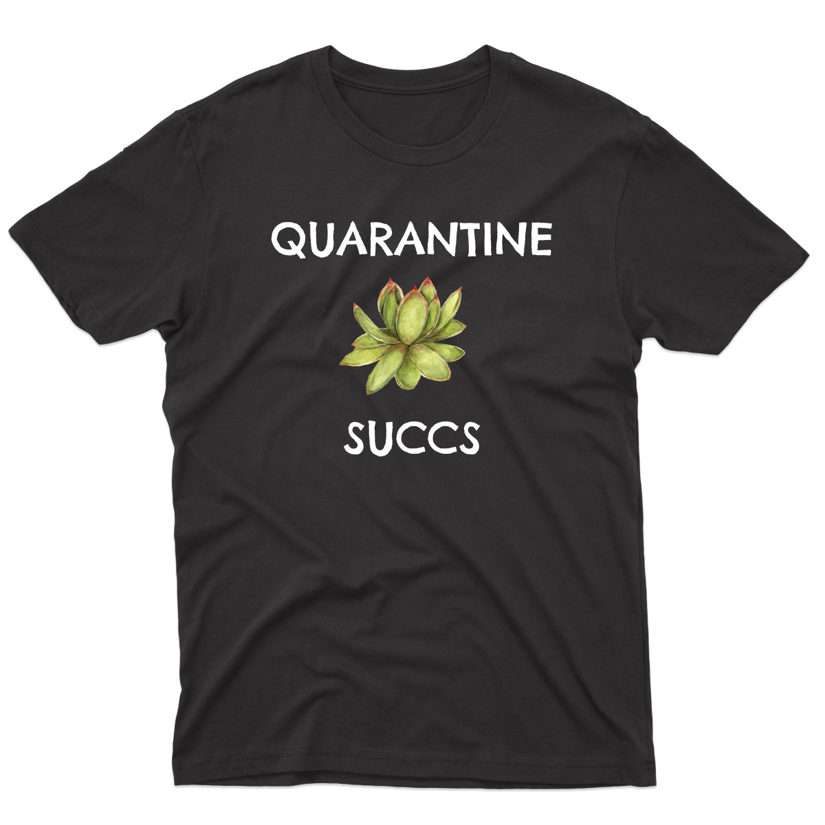 Quarantine Succs Men's T-shirt | Black