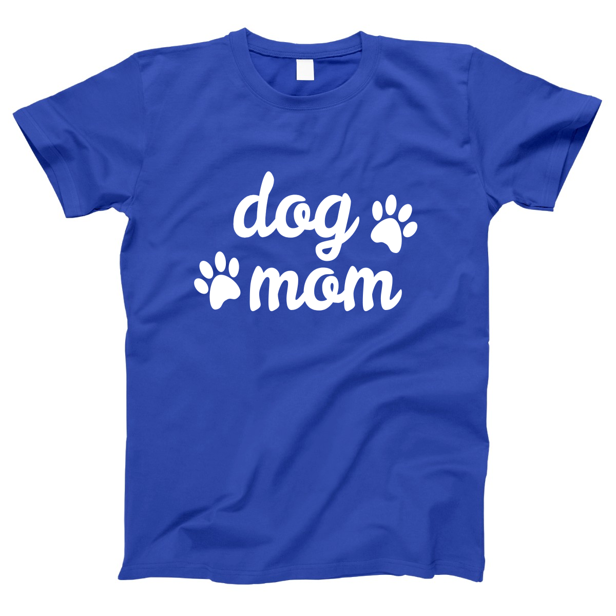 Dog Mom Women's T-shirt | Blue