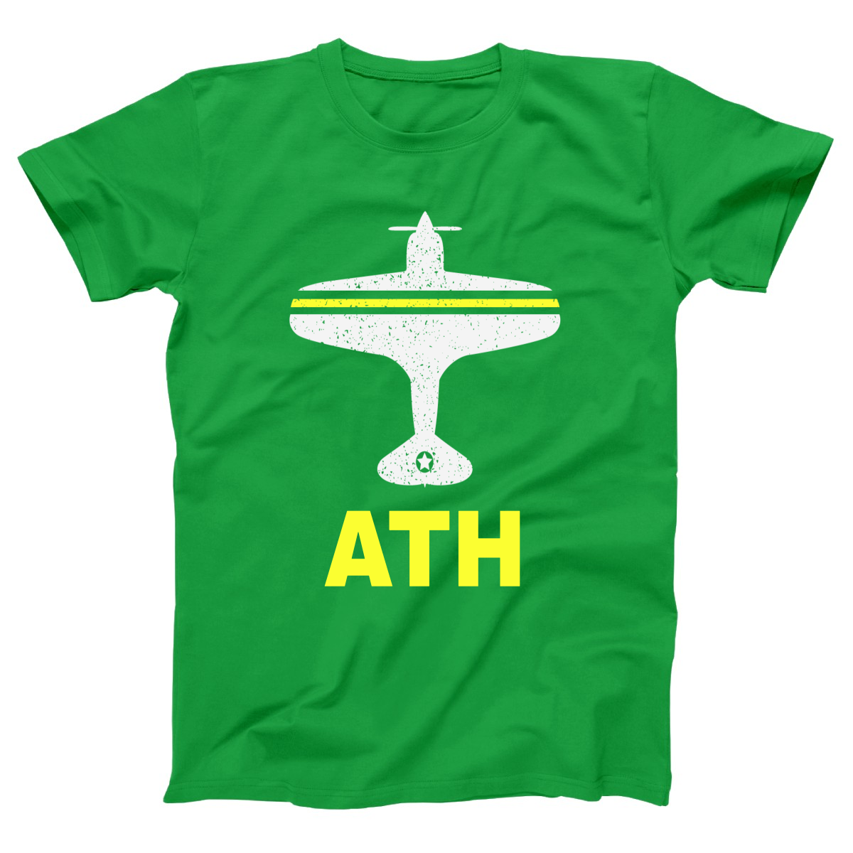 Fly Athens ATH Airport Women's T-shirt | Green
