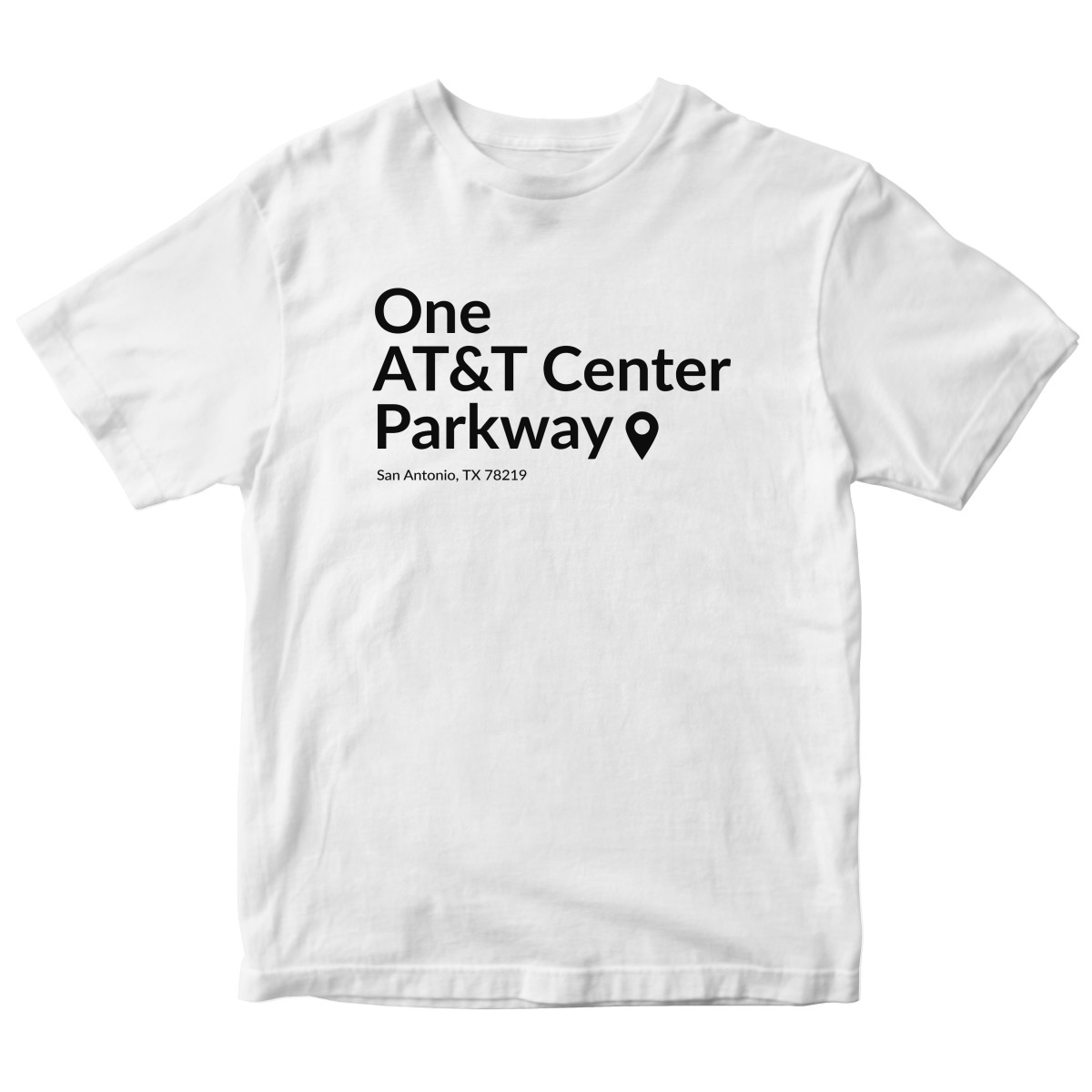 San Antonio Basketball Stadium Kids T-shirt