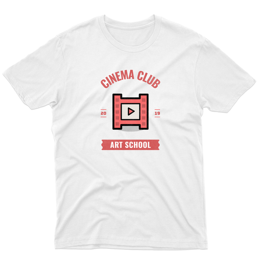 Cinema Club Art School 2020 Men's T-shirt | White