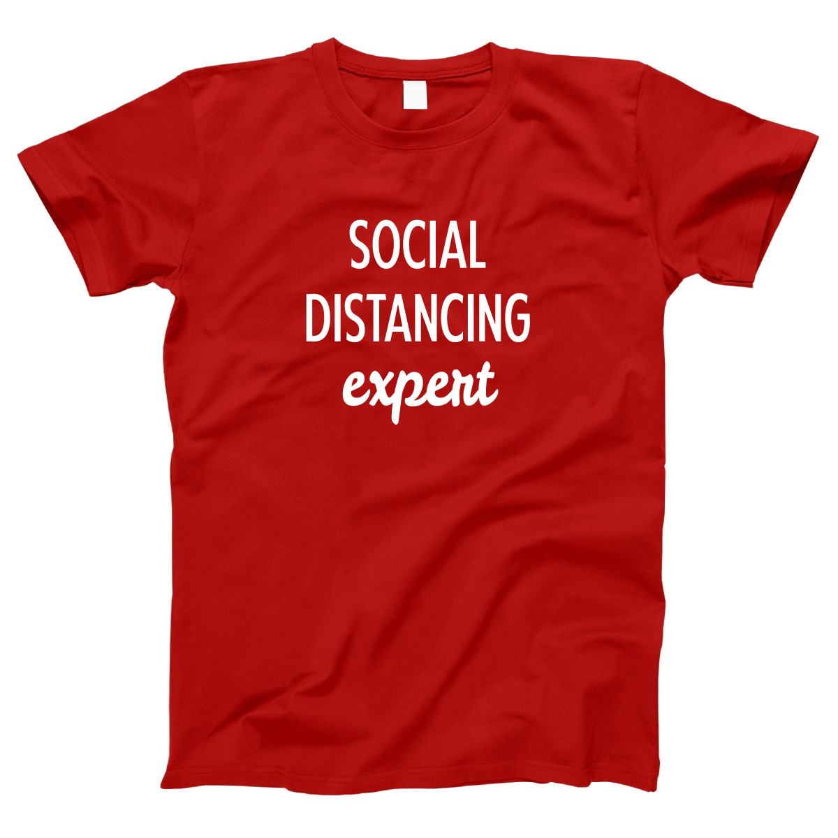 Social Distancing Expert Women's T-shirt | Red