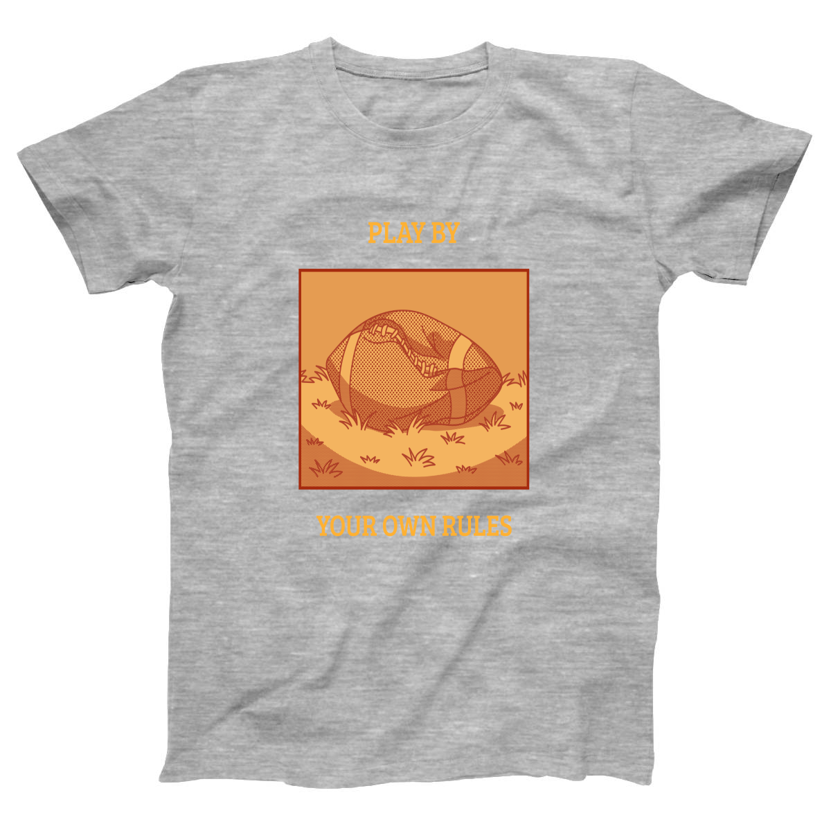 Play By Your Own Rules Women's T-shirt | Gray