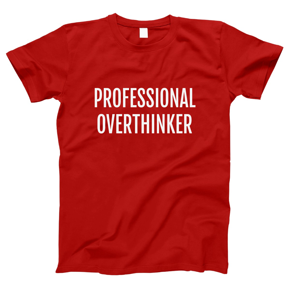 Professional Overthinker Women's T-shirt | Red