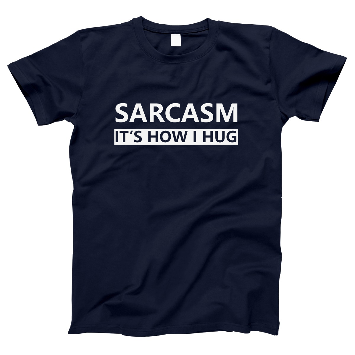 Sarcasm Women's T-shirt | Navy